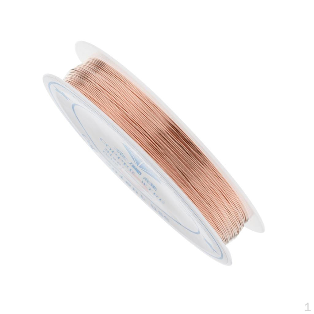 Roll Copper Wire String Cord Wrap Jewelry Findings For Beading Thread Supplies