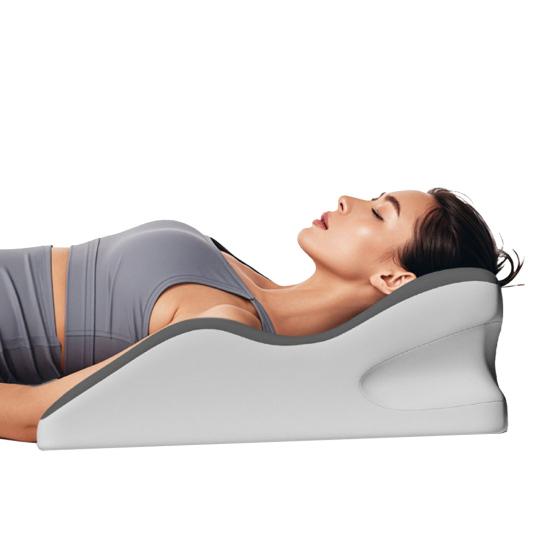 Couples Wedge Pillow Memory Foam Leg Wedge Back Cushion Ergonomic Intimacy Support Prone Pillow for Bedroom Living Room Sitting Lying