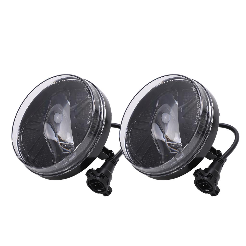 Pair of 5.5in LED Fog Lights 4800LM IP67 Waterproof Replacement for Sierra 1500 2500HD 3500HD