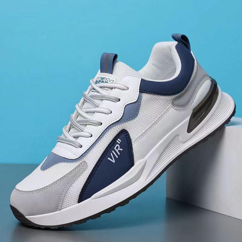 Mesh Men's Shoes Spring New Fashion Breathable Light Soft Sole Comfortable Daily Sports Leisure Running Trendy Shoes