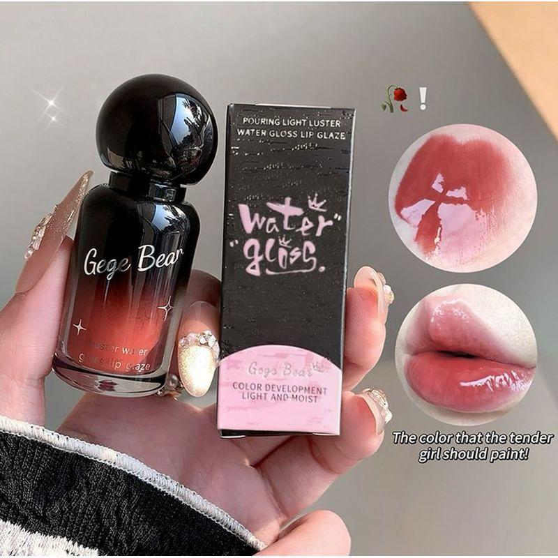 Gege Bear - Luster Water Gloss Liquid Lipstick - 6 Colors
