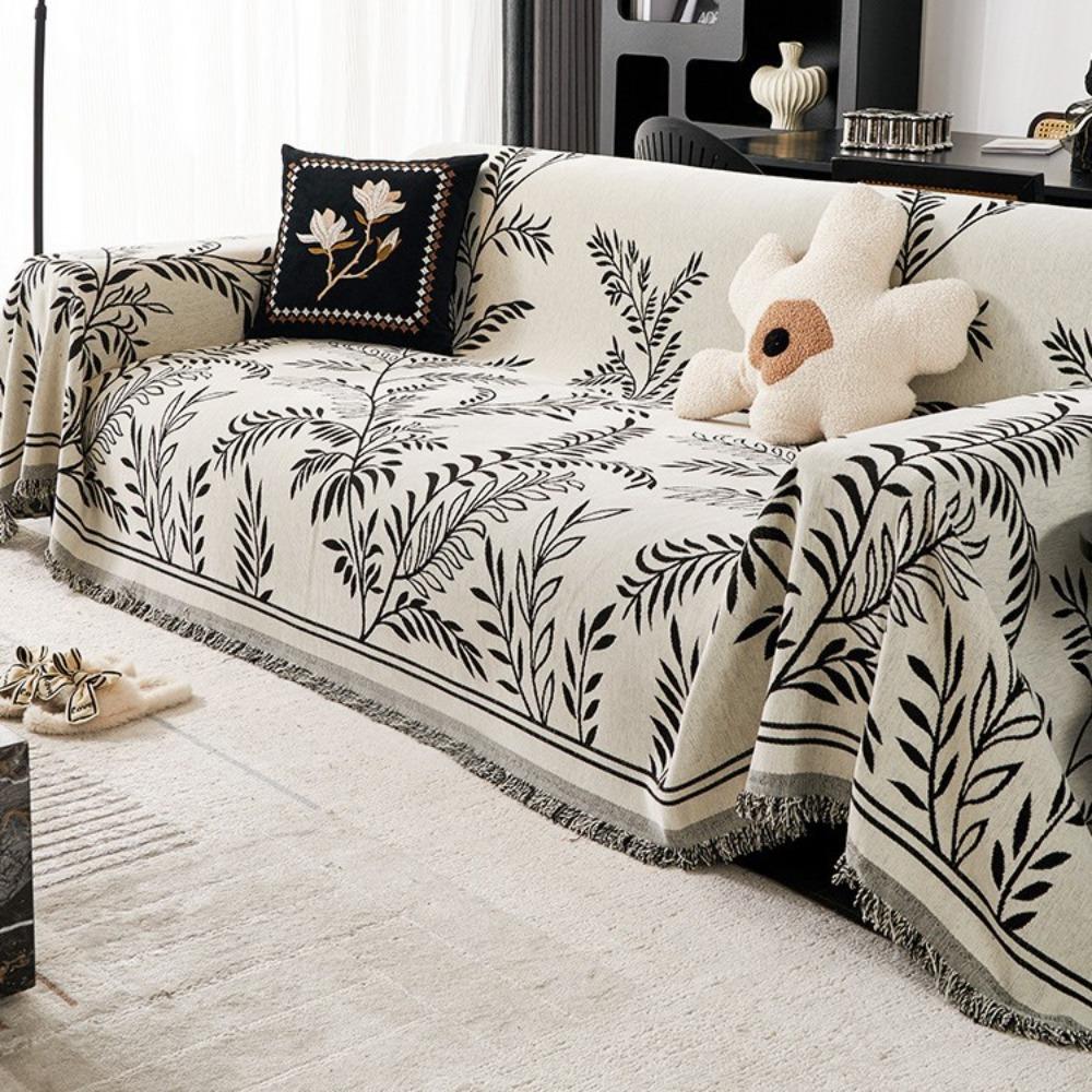 Nordischer Stil High-End Sofahandtuch Ganzjahres Universelle Sofabezug Chenille Anti-Katzenkratzer Sofabezug Sofadecke