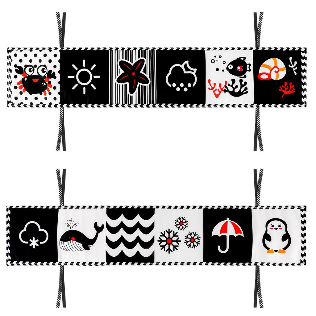 Baby Books Toys Baby Books 0-6 Months  Touch and Feel Cloth Crinkle SoftBooks Toys for 0-3-6-12-18 Months Infant NewbornYY20