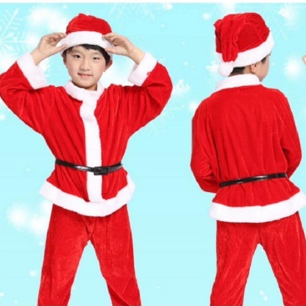 Classic Cosplay Costume Set New Year Xmas Suit Wear Children Christmas Clothes  Boys Girls Toddler