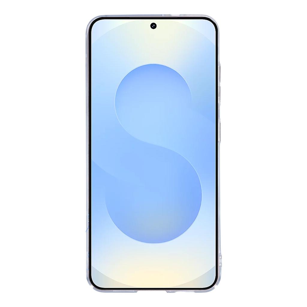 For Samsung Galaxy S25+ Crystal Clear Case Compatible with MagSafe Hard PC Phone Cover