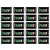 OMDP8 Car Styling 3D Epoxy Steering Wheel Dashboard Decoration Stickers For Skoda VRS VII Octavia A5 A7 Superb 3 Fabia 2 Rapid Kodiaq