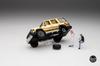 FREESTYLE GCD Scale Toyota Land Cruiser 70 Arab Spec Gold Edition DiecastTalk Custom Finished Model DTGSPC8 1/64