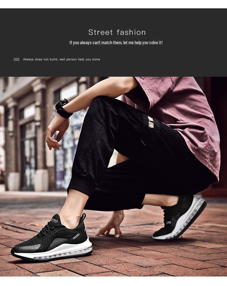 New Trend Multi-Color Men's Air Cushion Running Shoes