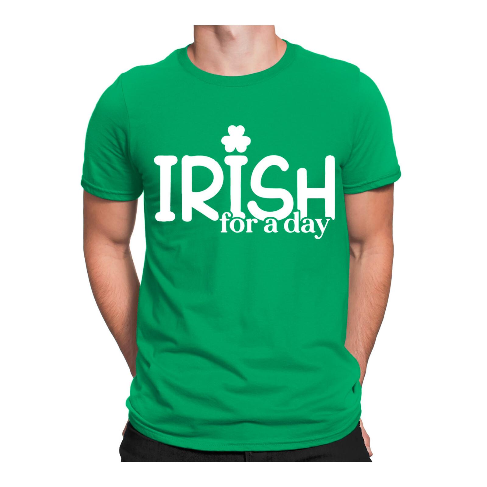 Irish For A Day Shamrock St Patricks Day T-Shirt Irish Ireland Paddys Funny XXXXL