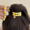 Gerald Lovely Yellow Smile Bead Hair Band