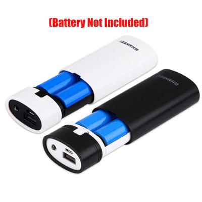 Portable LCD Screen 2x18650 Empty Bank Enclosure Case Mobile Power DIY Battery