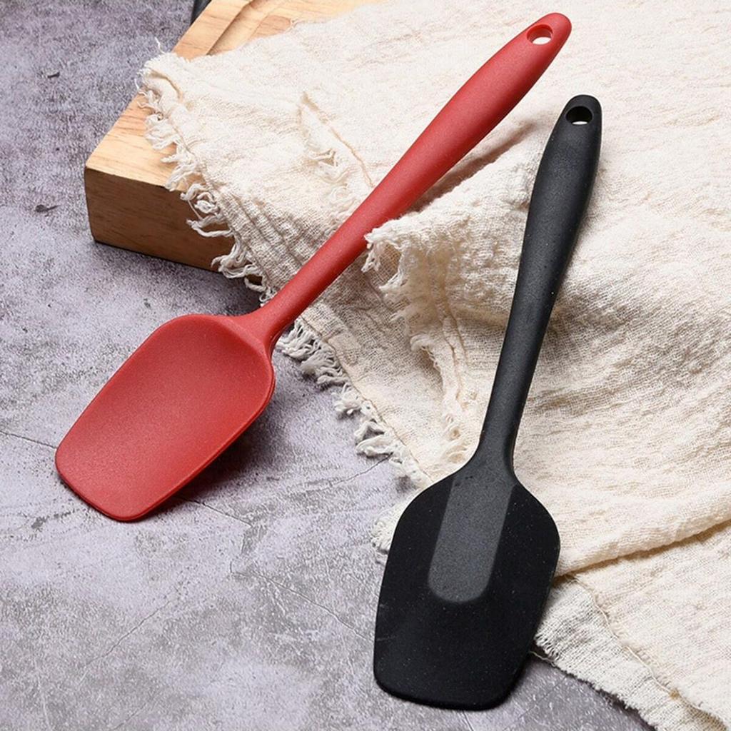 1PC-Silicone Cream Baking Scraper Thicken Cake Spatula Mixing Batter Scraper Non Stick Butter Mixer Baking Tool Cooking Kitchenw