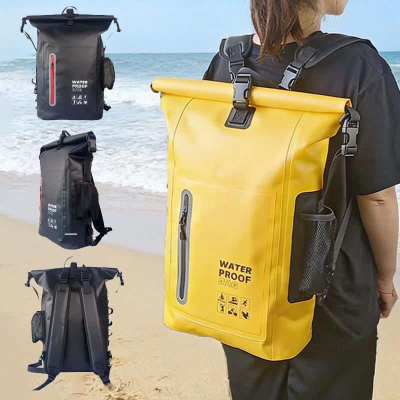 Waterproof Dry Bag Kayak Backpack Drift Swimming Large River Trekking Shoulder Beach Diving Dry Rafting Canoeing PVC Camping Bag