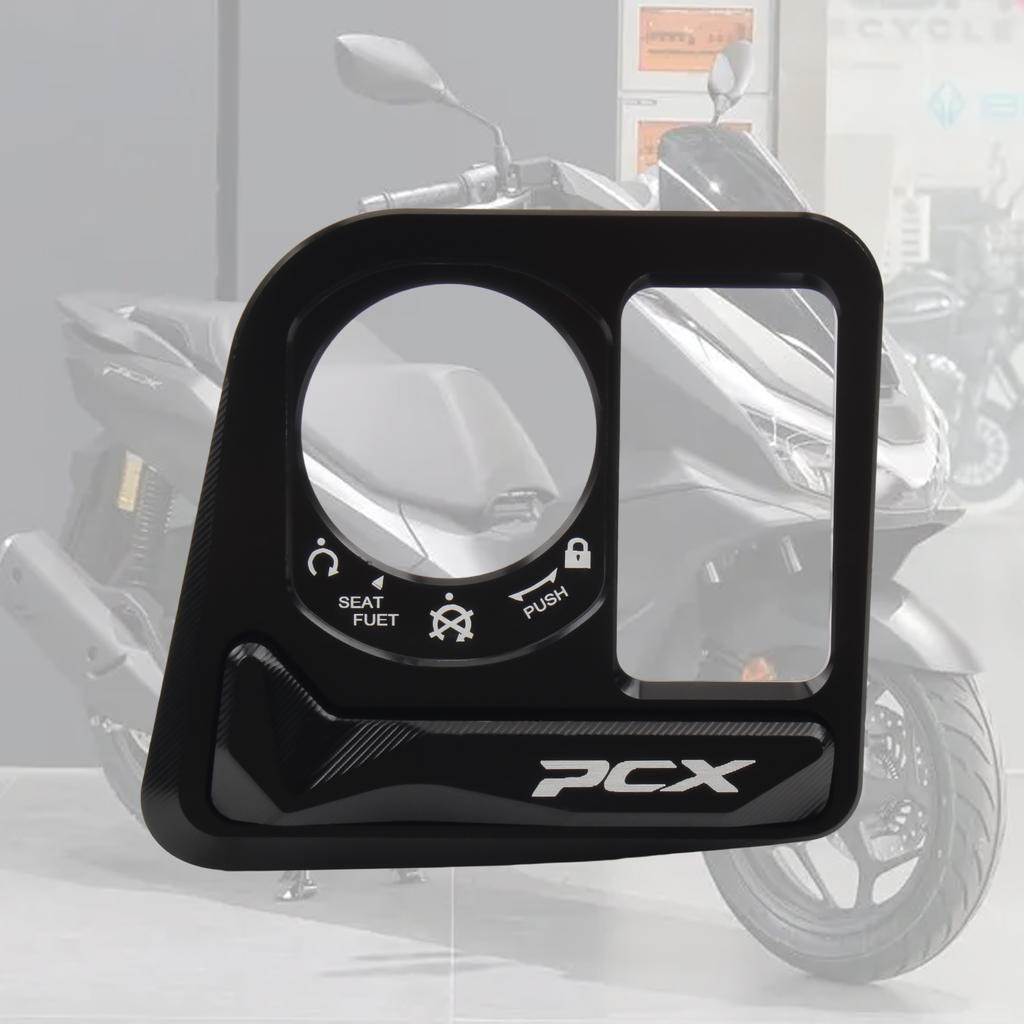 For HONDA PCX Scooter Ignition Switch Cover Electric Door Lock Button Cover Protector PCX125 PCX160 PCX 125 160 Modified Parts