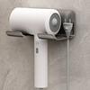 White Straightener Stand Plastic Hairdryer Organizer Hair Dryer Holder  Straightener