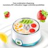 1L Automatic Rice Yogurt Maker Easy To Clean Electric Grease Yogurt Maker Rust-Proof Household Natto Fermenting Machine 220V 15W