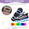 Kids Kers Roller Skate Sport Skateboard Shoes USB Charging Removeable 4 Wheels Luminous Roller Shoes Girls Boys Casual Shoes