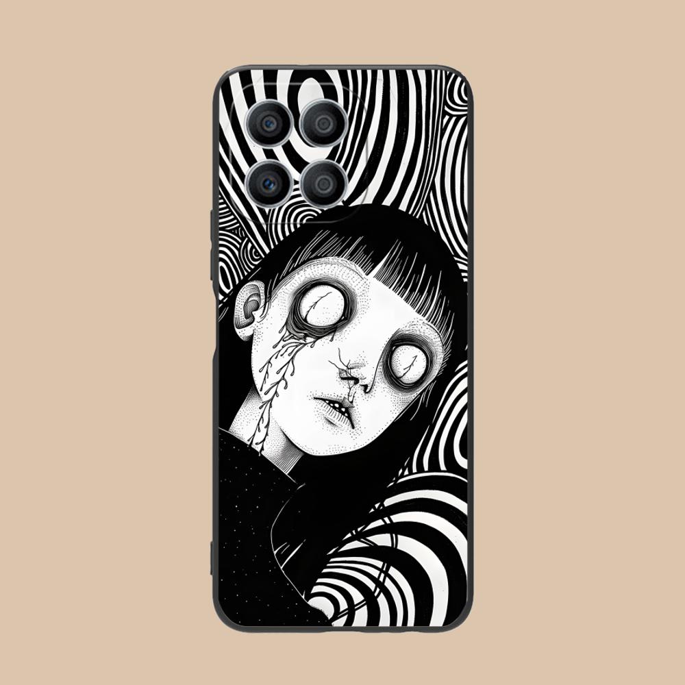 Terror Gothic Art Mobile Phone Case for Honor 90 80 70 60 50 30 20 10 9 8 7 Pro S SE Lite 5G Colorful Printing Cover Cover