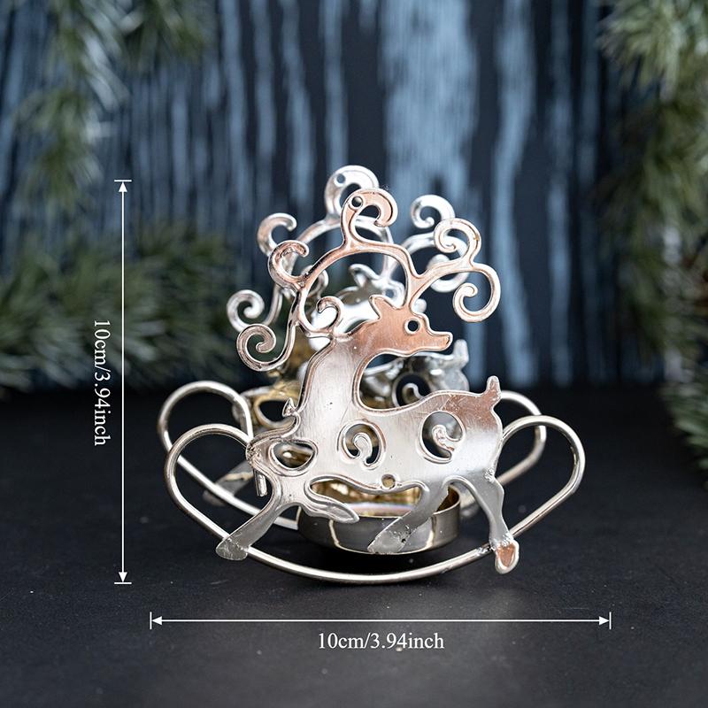 Christmas Candlestick Christmas Decorations Home Decor Elegant Classic Christmas Theme Scene Setting Various Styles