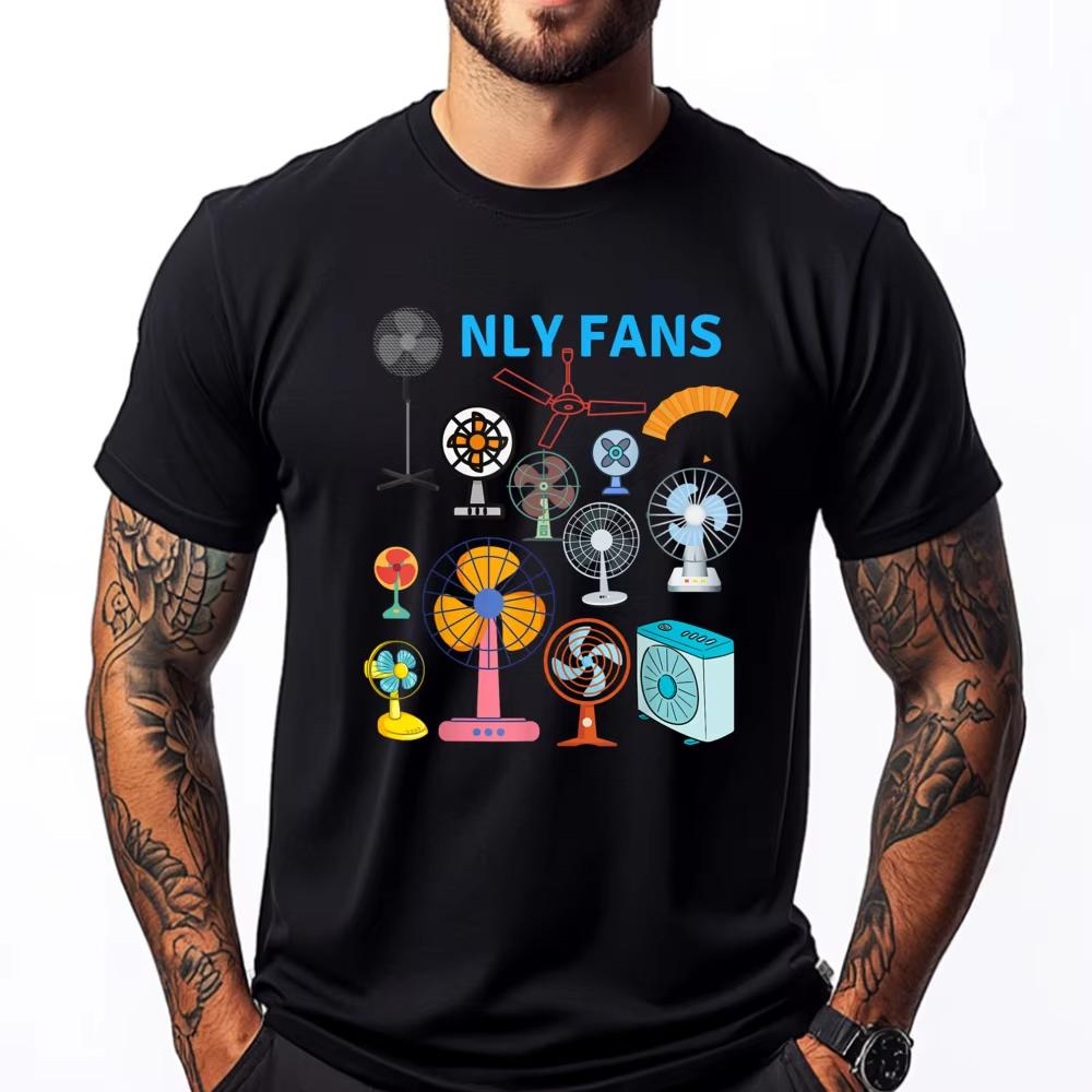 2026 New Funny Only Fans Joke Only Art Fans Only Fans Joke Graphic Tshirt Men Women Humor Vintage Novelty Tshirts Mens Tee