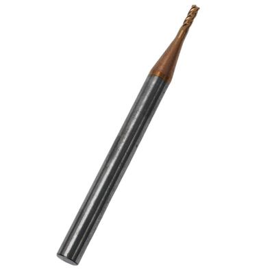 1.5mm X 10mm X 4mm X 50mm AlTiSin Coated Carbide 4 Flute Square End Mill