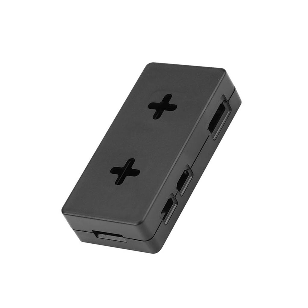 ABS-Kunststoffgehäuse Schutzhülle Abdeckung für Raspberry Pi Zero W 1.3 (Schwarz)