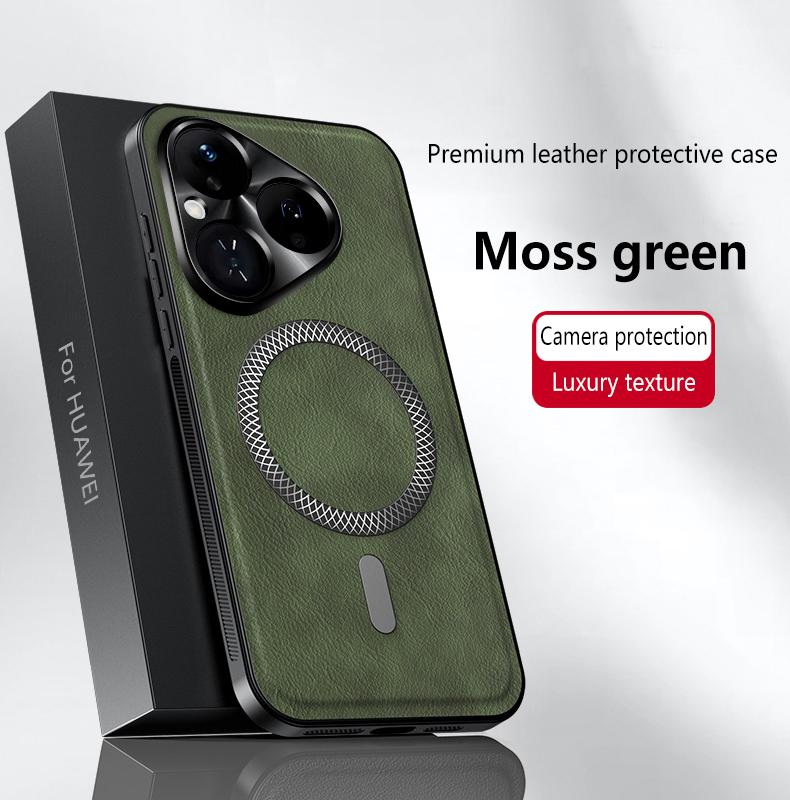 

For Huawei Pura 80 80 Pro 80 Ultra leather full-cover magnetic waterproof shockproof fingerprint phone case For Pura 80