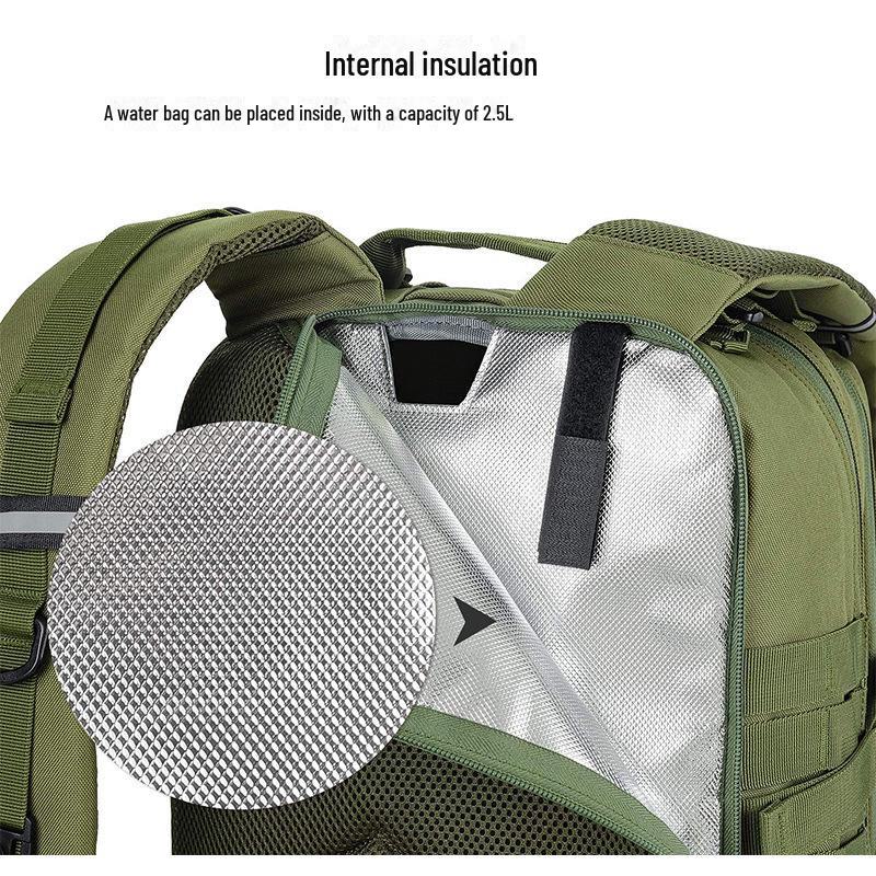 Yuebao Tactical Outdoor Backpack with Reflective Strip and Insulation Layer