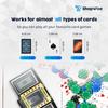ShopWise Mélangeur de cartes automatique – Mélangeur de cartes électronique alimenté par batterie avec cartes à jouer gratuites et