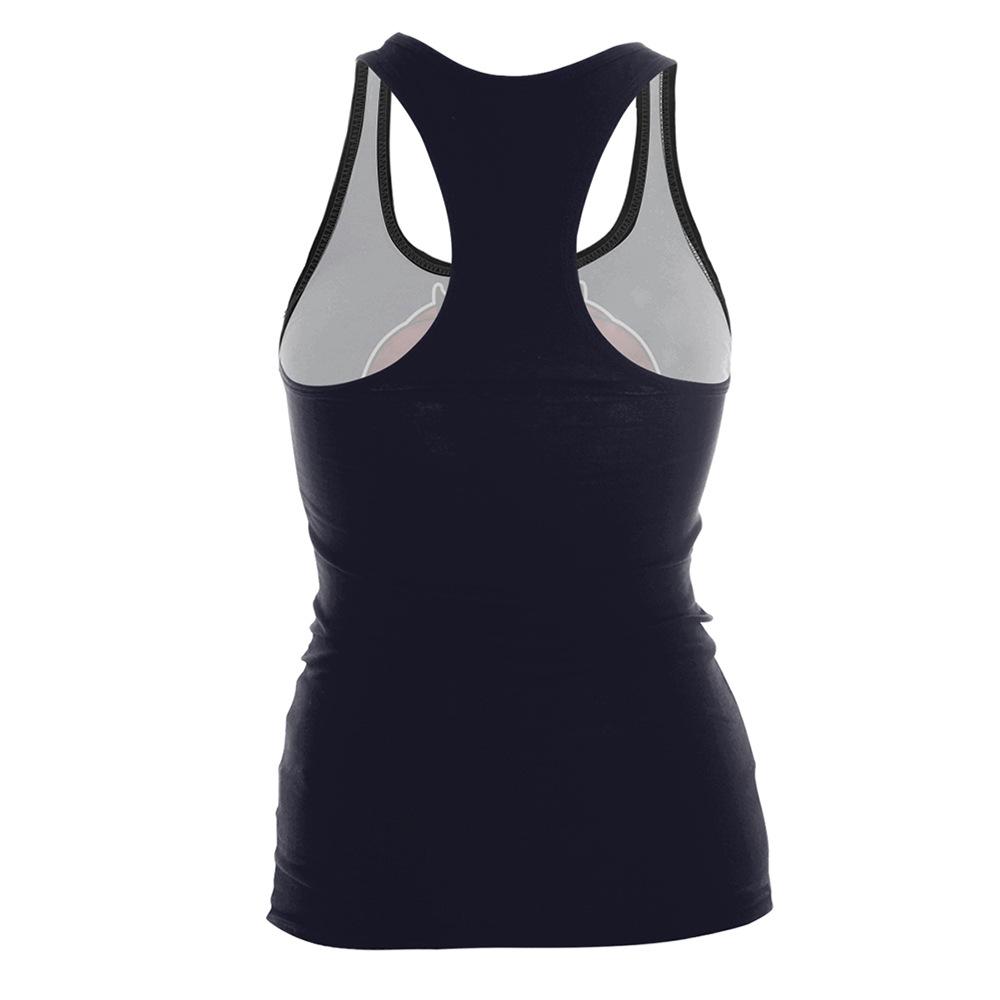 Summer Beach Vest Printed Halloween Ladies Sports Yoga Vest