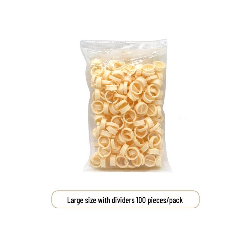 Silicone Microblading Pigment Ring Cup - Soft, Disposable, Needle and Hand Safe