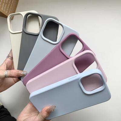 Liquid Silicone Case For Apple iPhone 15 16 14 13 12 11 Pro Max XS XR 16  Plus 7/8 Phone Original Official Style Protective Cover