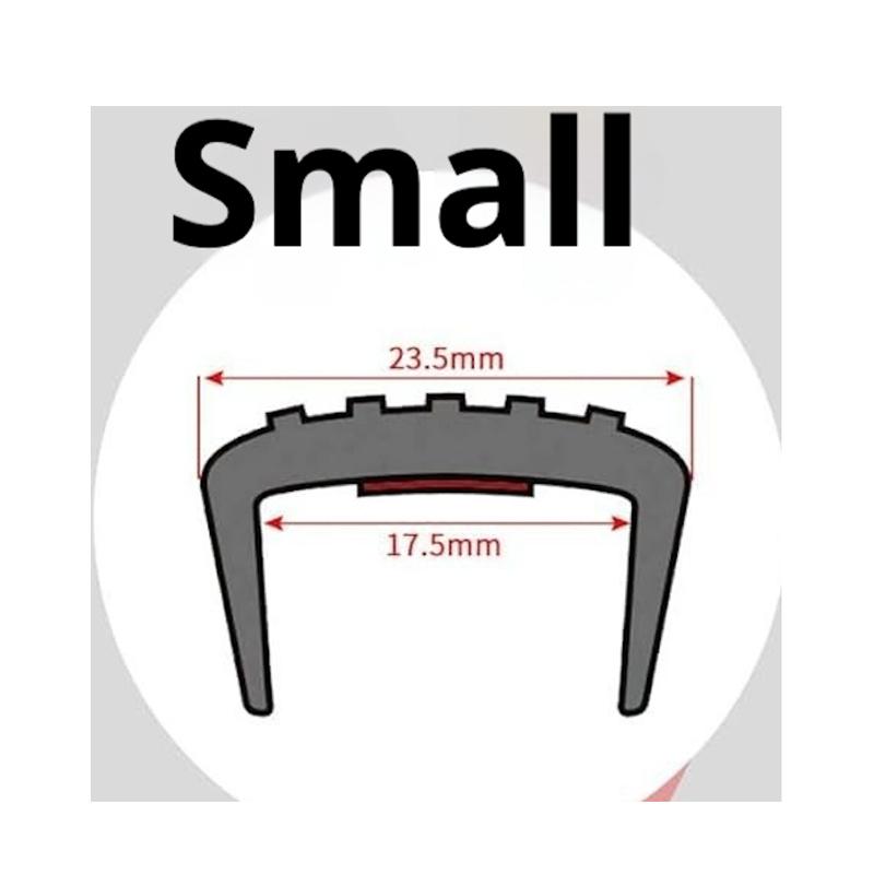 4 Meters Light Truck Edge Trim Mounted Material Protection Plate Rubber Edge Strip Seal U Type Edge Trim Protector