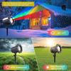 Waterproof Firefly Laser Projector Lights Outdoor,12 Effect Moving RGB Lights Show Laser Projection with RF Remote and Timer for Wedding Halloween