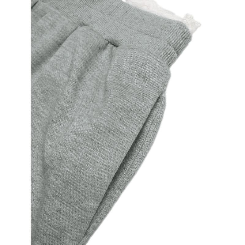 YYFS Women's Fashion Casual Solid Color Print High Waist Trousers Pants & Capris