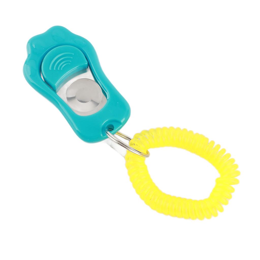 Adjustable 3 Gears Pet Dog Training Clicker Claw Shaped with Wrist Strap for Cats Birds