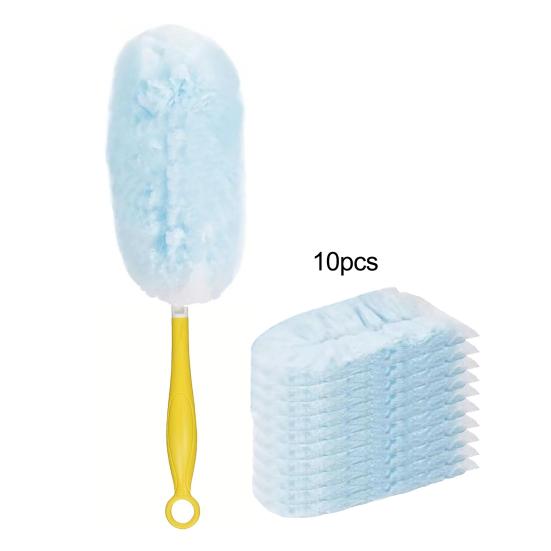 10 ks Elektrostatický prachový prachovnice Všestranná kompatibilita Nástroj na přitahování prachu Výkonné 360stupňové čištění