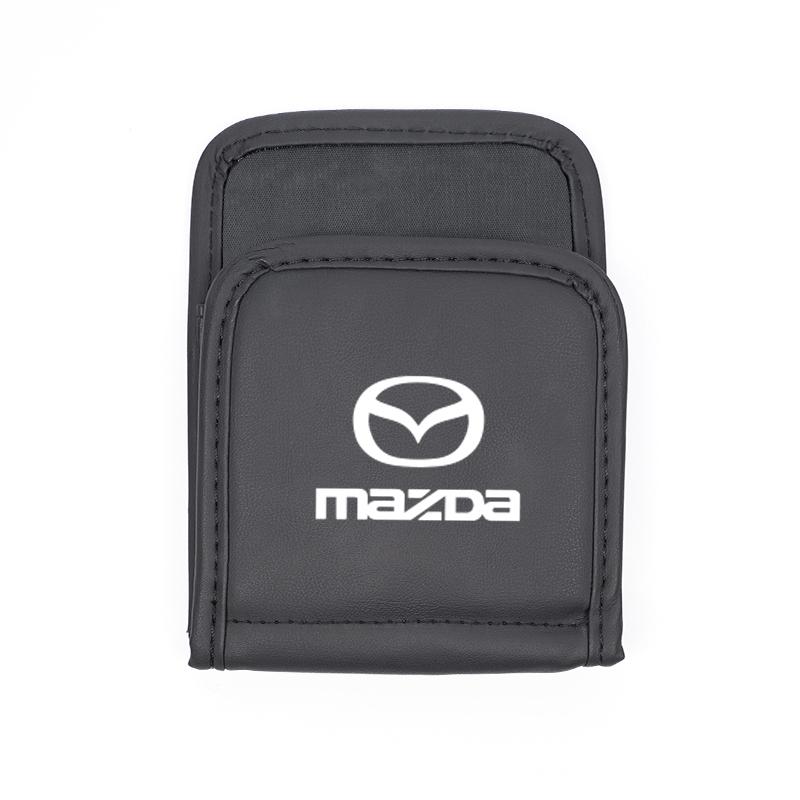

2025 Hot PU Leather Car Interior Organizer Box Storage Bag Accessories For Mazda 2 6 3 CX5 CX80 CX70 CX90 MX30 CX60 CX50 CX30 BT
