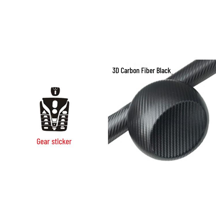 BYD Song Pro 21-22 Carbon Fiber Interior Stickers - Xiaoyun Edition