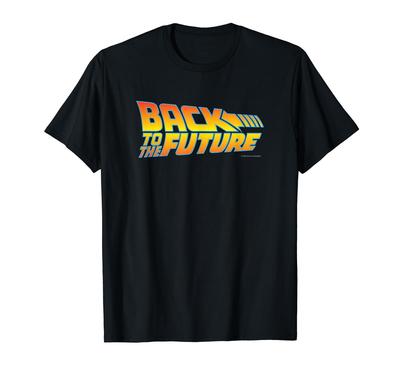 Back To the Future Logo T-shirt