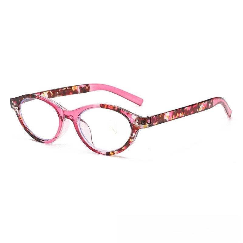 New Fashionable Oval-Frame Anti-Blue Light Reading Glasses Unisex High-Definition Comfortable Presbyopia Eyewear 0 To +4.0