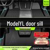 Tesla Model Y 2025 Six-Seater TPE Floor Mats - Full Coverage Car Accessories