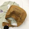 Alphabet Canvas Bag Women's 2025 New Trendy Fashion Versatile Tote Bag Student Class Large Capacity Messenger Bag