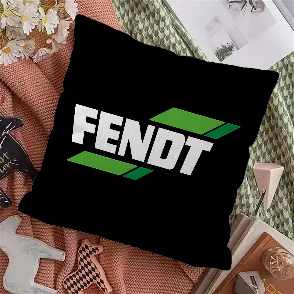 Farming Tractor Fendt Pillow Cover Sofa Cushion Cover Home Room Decoration Children Gift
