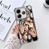 Anime Ryomen Sukuna JUJUSU Plating Phone Case For Xiaomi Redmi Note 14 15 Pro Plus 13 12 11 11S 11T 10 9S 9 5G Anti-Fall Airabag