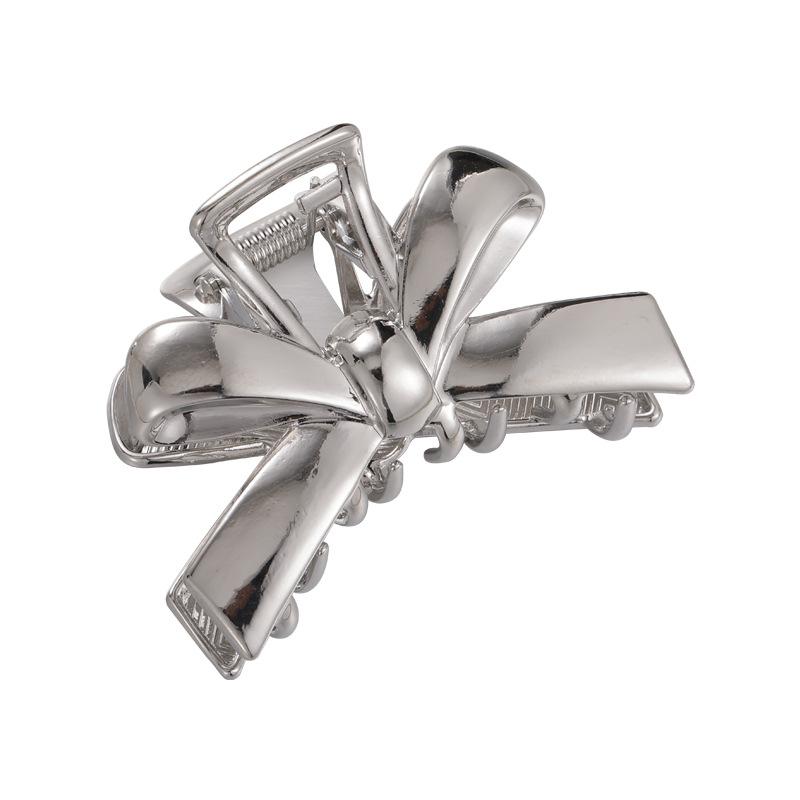 UXSL New Women Simple Metal Bow Hair Claws Vintage Sweet Hair Clips Shark Clip Female Fashion Hairpin Barrettes Hair Accessories
