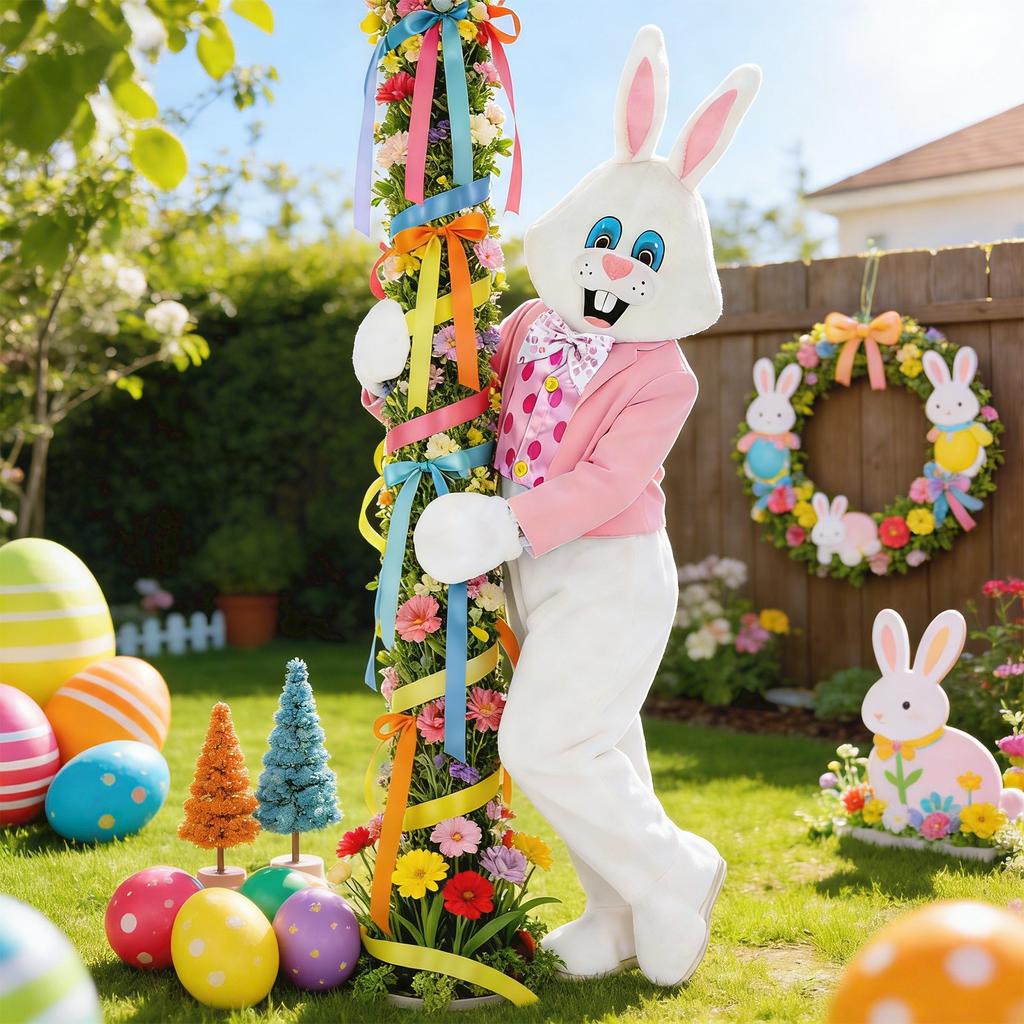 Easter Children's Performance Costume Bunny Outfit, Holiday Party Stage Performance Costume