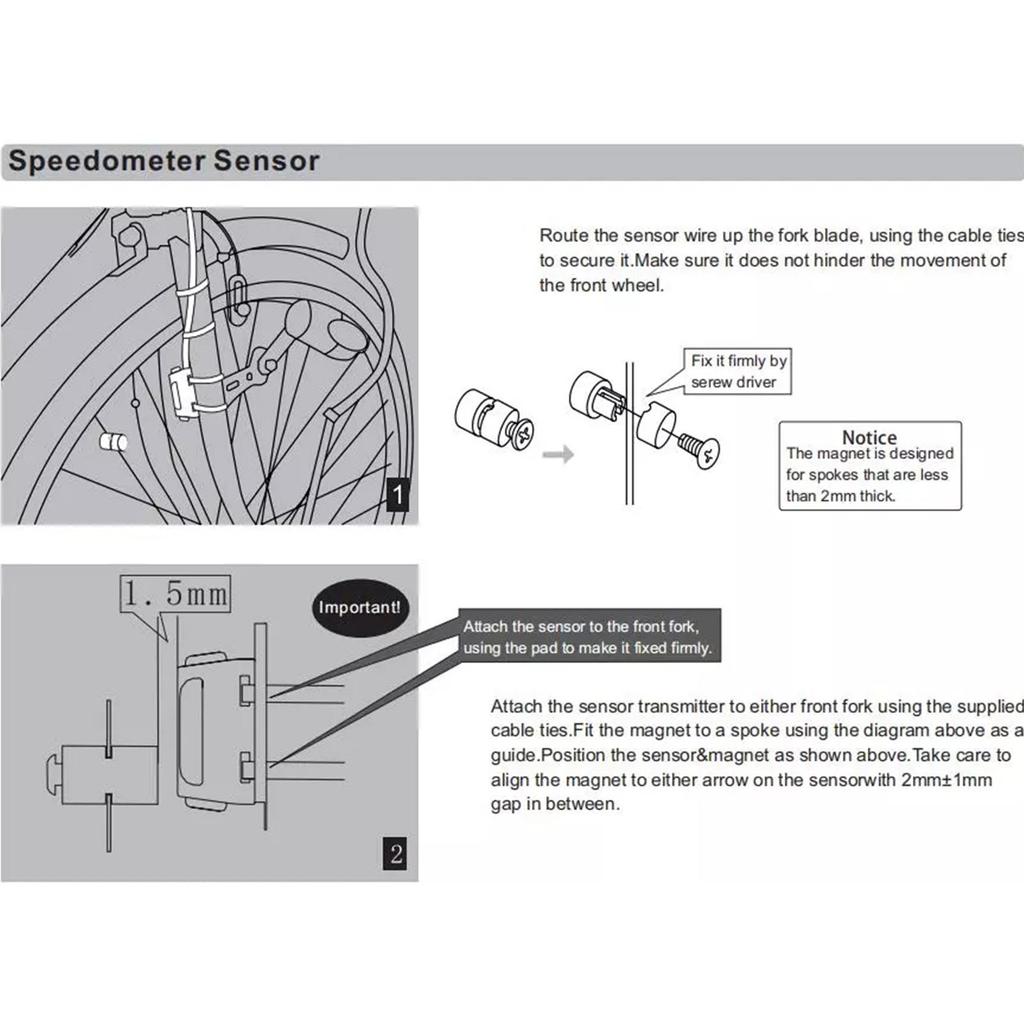 Fahrradcomputer LCD-Anzeige Kabelgebundener Kilometerzähler 15 Arten von Funktionen Genaue Aufzeichnung Auto-Sleep Austauschbare Batterie