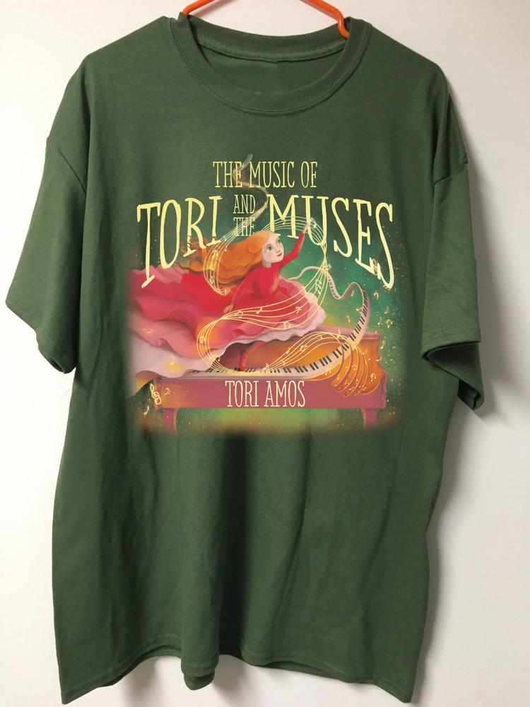 New Tori Amos The Music of Tori and the Muses Album T-shirt Full Size Go39 Unisex T-Shirt S