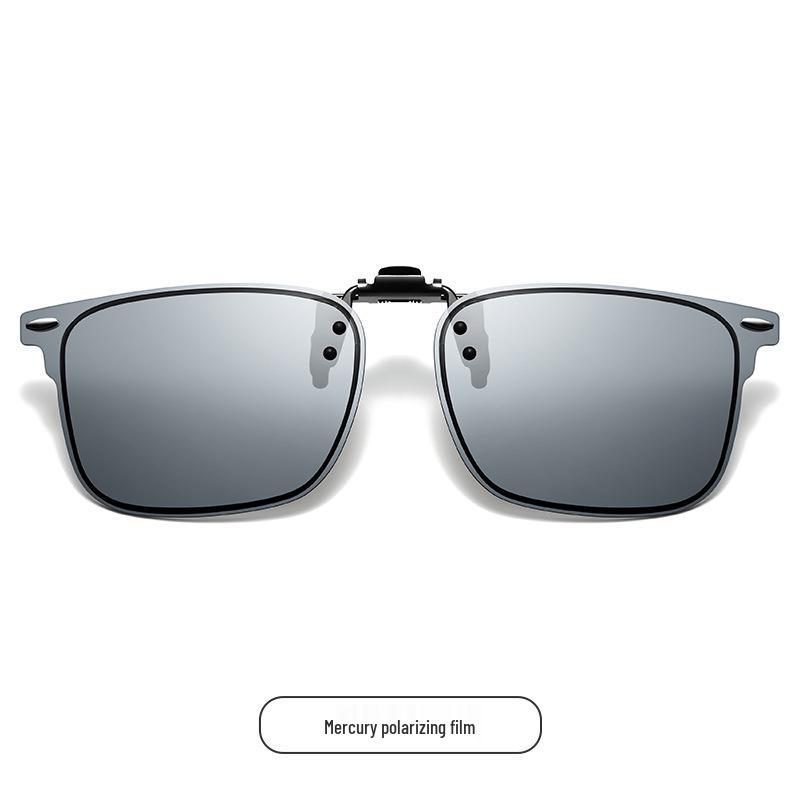 Polarized Clip-On Sunglasses 2025: New Style for Women & Men, Day/Night Use with Night Vision Lenses